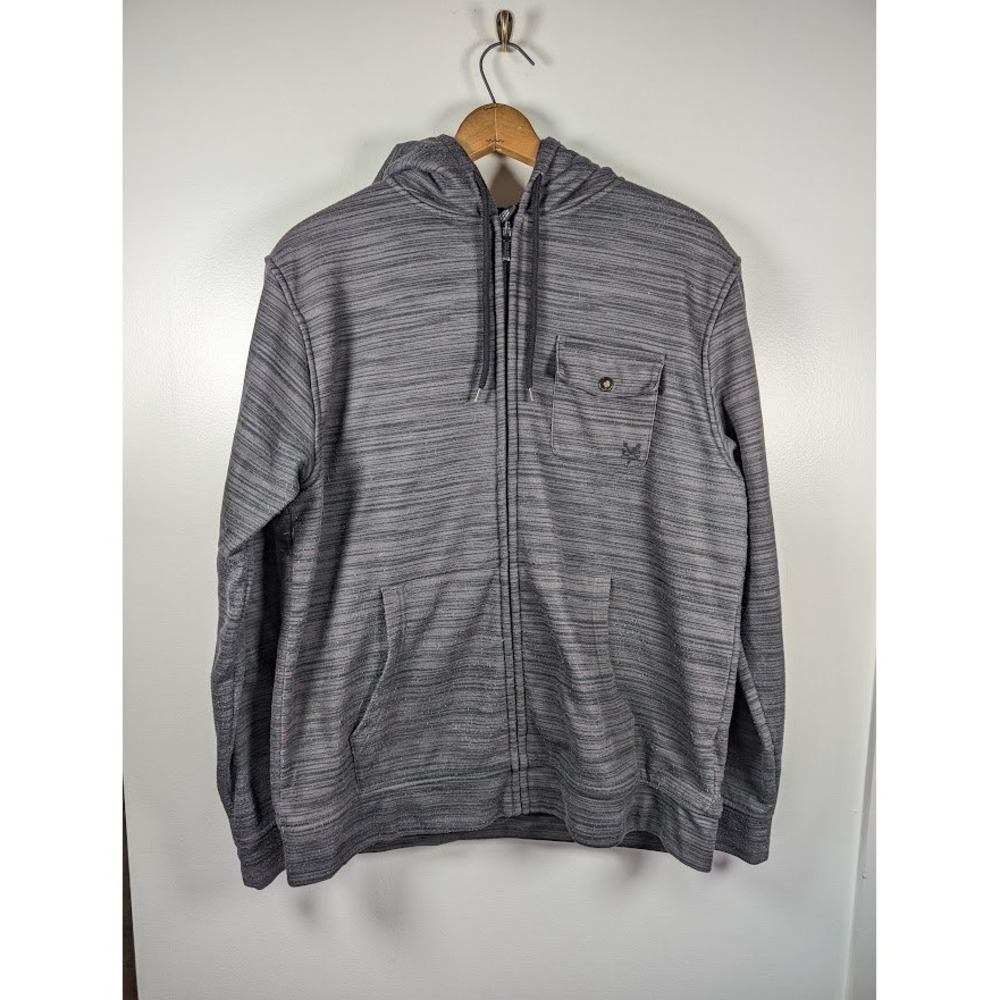 Y2K Zoo York Full Zip Hoodie Jacket Size XL Sherpa Lined Streetwear Skate Grunge